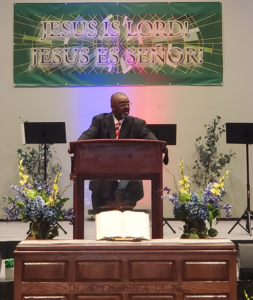 Pastor Sims Preaching at Living Hope Bible Church